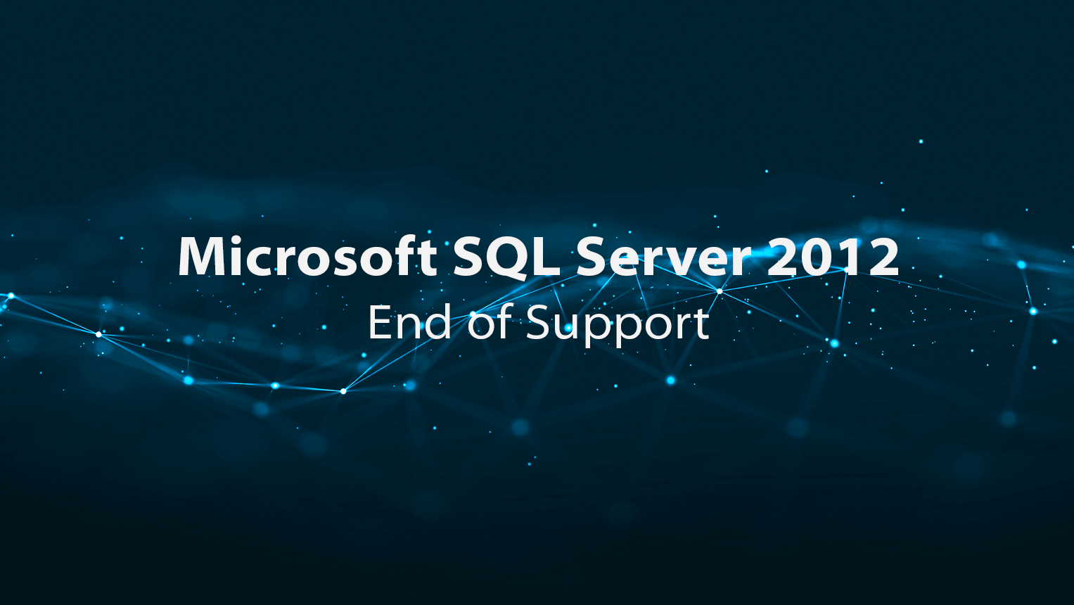 SQL 2012 se postepeno gasi
